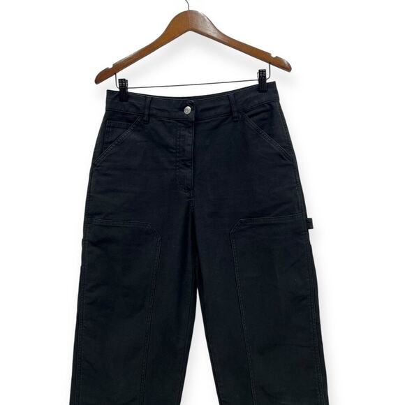 Wilfred Free Washed Black High Rise Cargo Pants size 8 - Picture 3 of 7